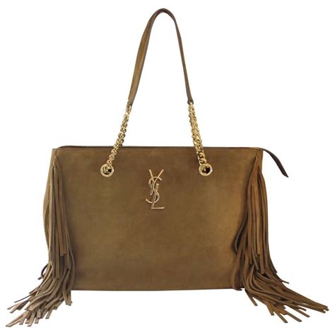 ysl fringe leather bag|ysl shoulder bag sale.